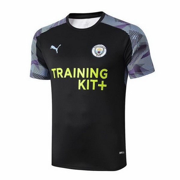 Trainingsshirt Manchester City 2019-20 Schwarz Lila Fussballtrikots Günstig